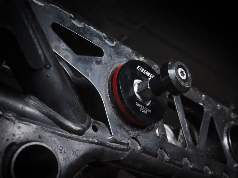 Turner Dual-Mount Differential Plate - With ECS Poly Diff Bushings-Drivetrain-Silicon Valley Bimmer
