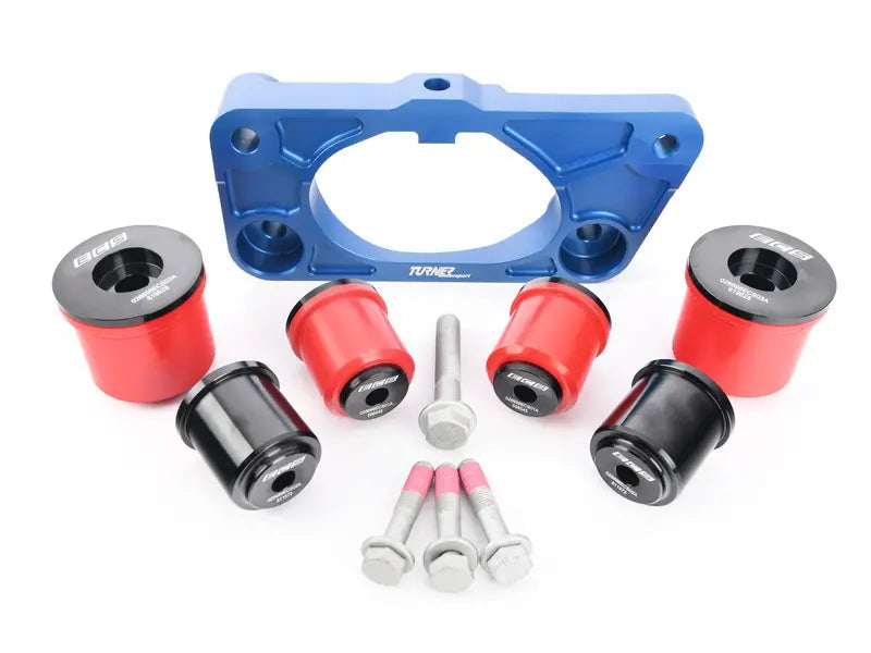 Turner Dual-Mount Differential Plate - With ECS Poly Diff Bushings-Drivetrain-Silicon Valley Bimmer
