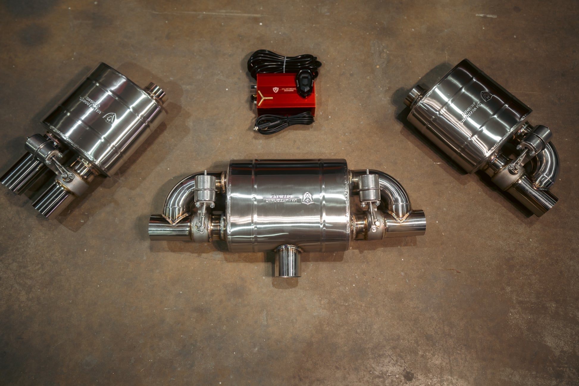 Universal Valved Muffler Kit-Exhaust-Silicon Valley Bimmer