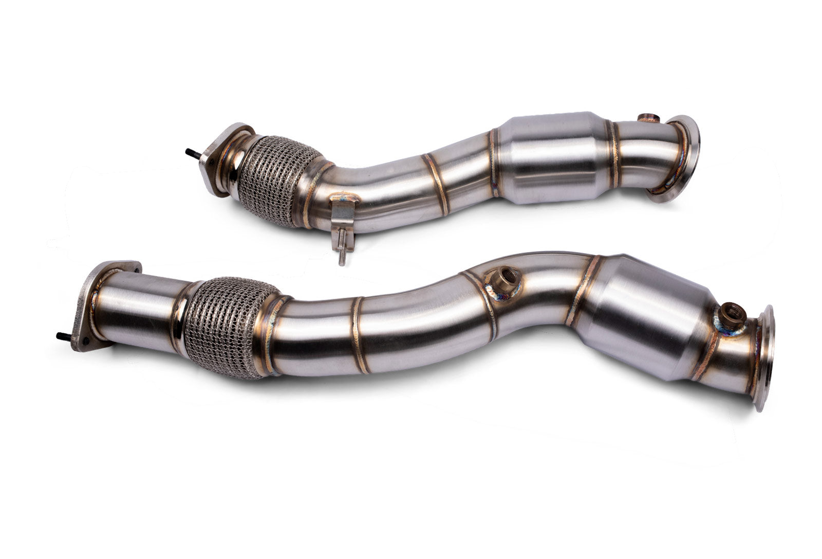 VRSF Catted Downpipes for 2019 – 2024 BMW X3M & X4M S58 F97 F98-Exhaust-Silicon Valley Bimmer