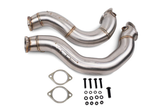 VRSF N54 3" Cast Stainless Steel Downpipe Upgrade 2007 – 2010 BMW 335i / 2008 – 2012 BMW 135i-Exhaust-Silicon Valley Bimmer