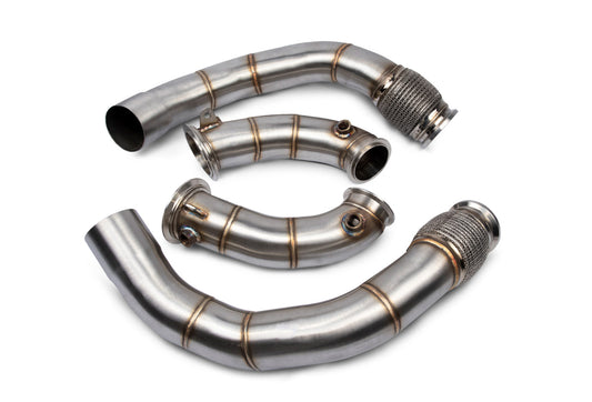 VRSF Racing Downpipes S63R 2018 – 2023 BMW M5 & M8 F90 F91 F92 F93 – 10152050, 10152055 & 10152060-Exhaust-Silicon Valley Bimmer