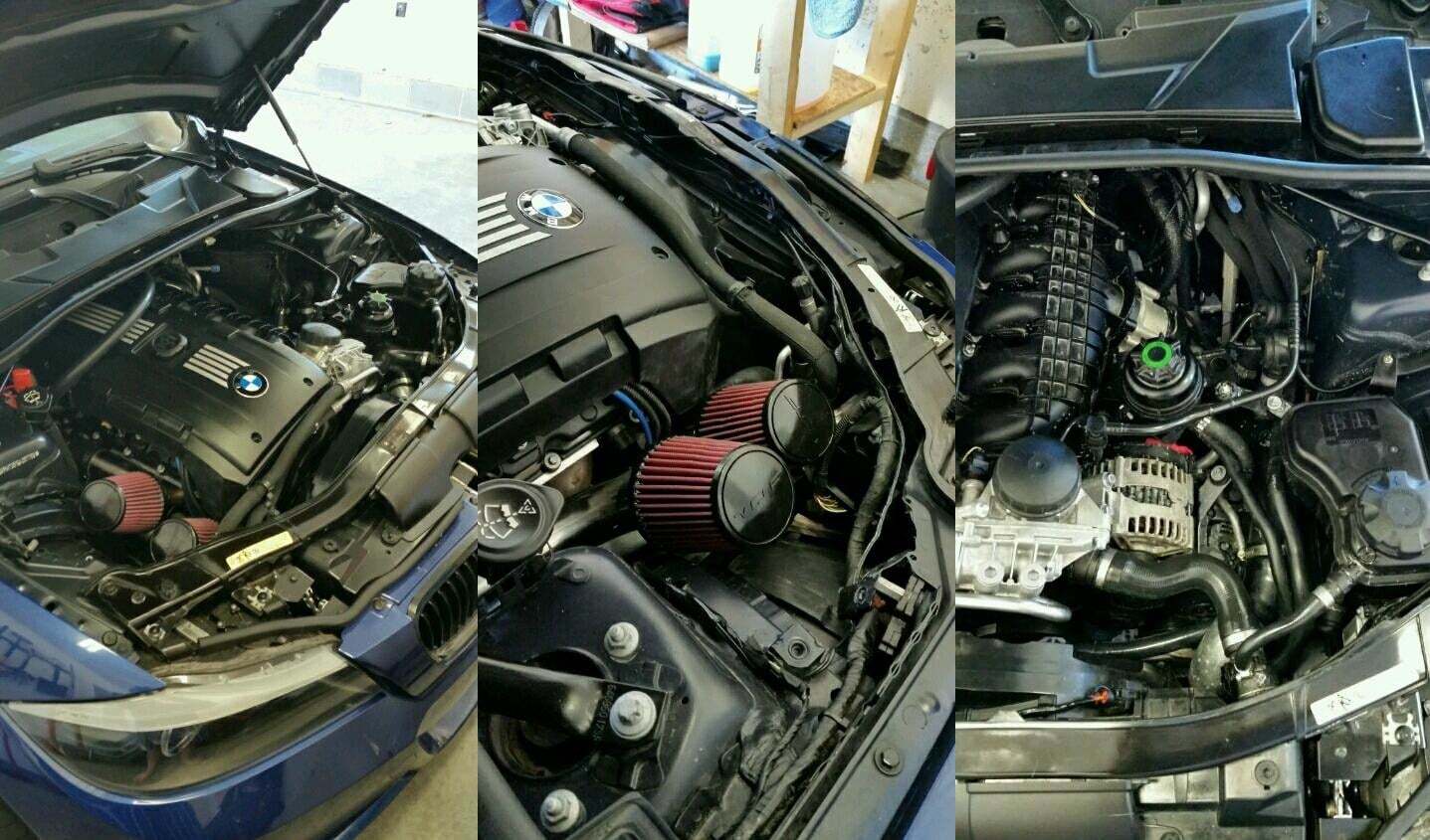 VRSF Stainless Steel High Flow Inlet Intake Kit N54 07-10 BMW 335i / 08-10 BMW 135i-Performance-Silicon Valley Bimmer