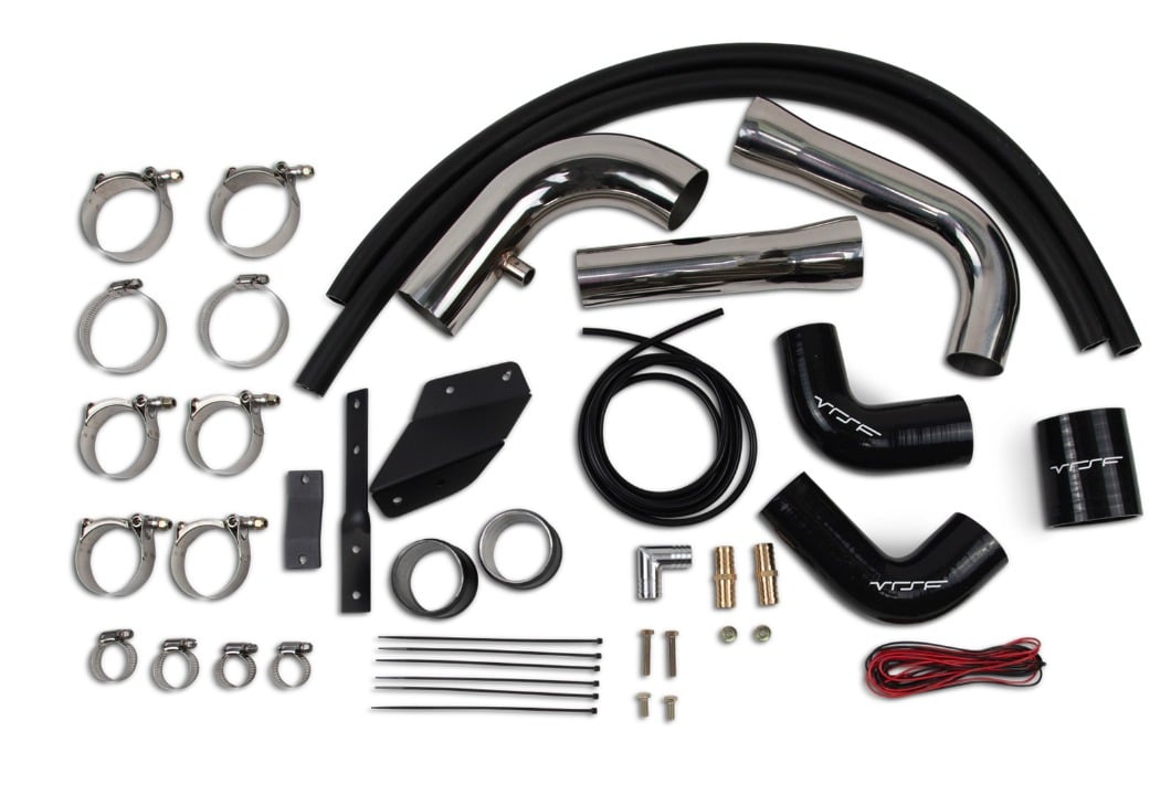 VRSF Stainless Steel High Flow Inlet Intake Kit N54 07-10 BMW 335i / 08-10 BMW 135i-Performance-Silicon Valley Bimmer