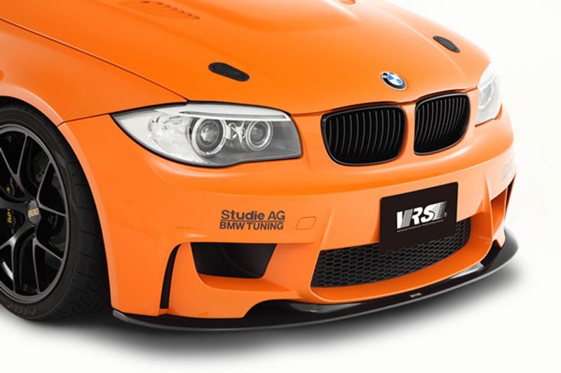 Varis Carbon Front Spoiler for 2009-13 BMW 1M Coupe-Exterior-Silicon Valley Bimmer