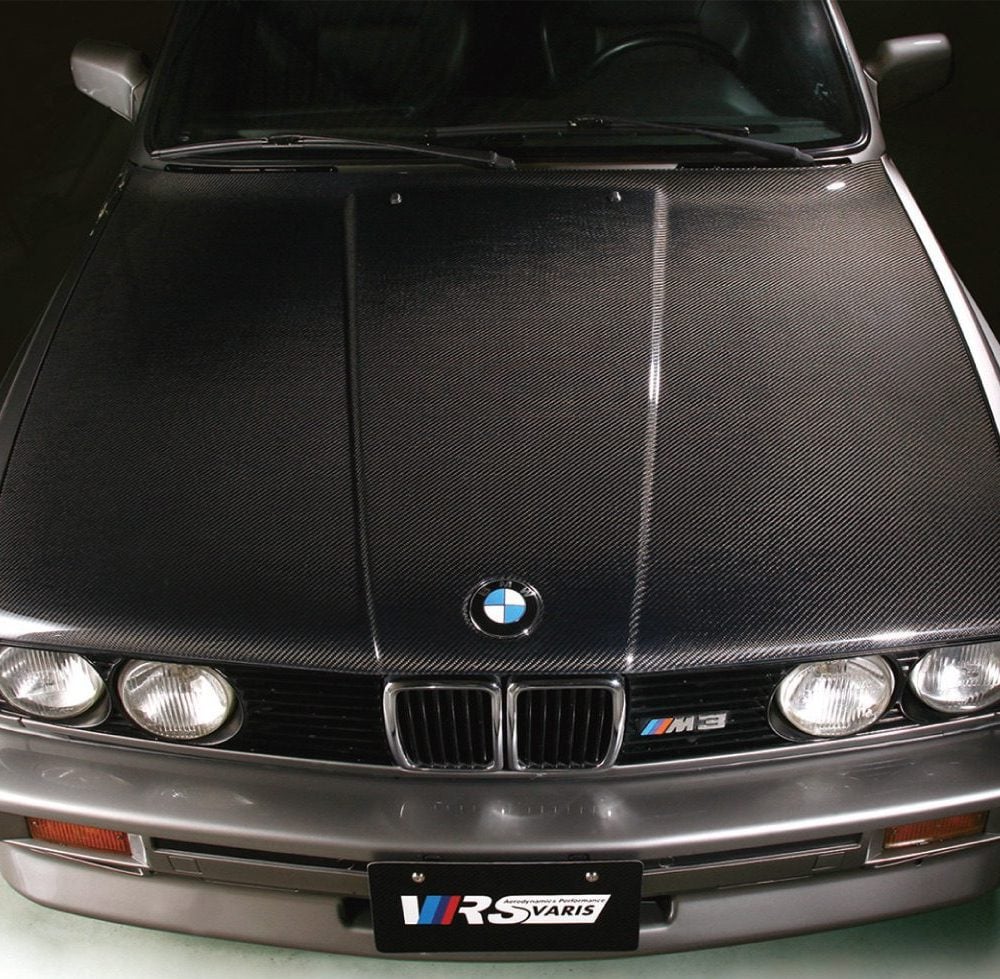Varis Carbon Hood for 1988-92 BMW E30 M3-Exterior-Silicon Valley Bimmer