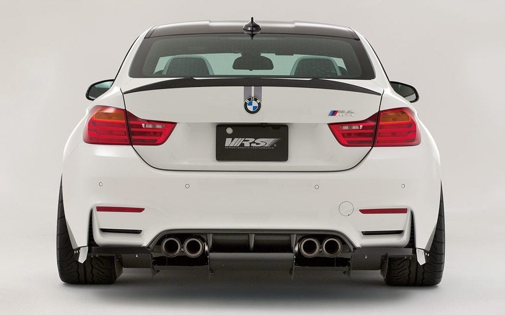 Varis Carbon Rear Diffuser Skirt for F82 BMW M4-Exterior-Silicon Valley Bimmer