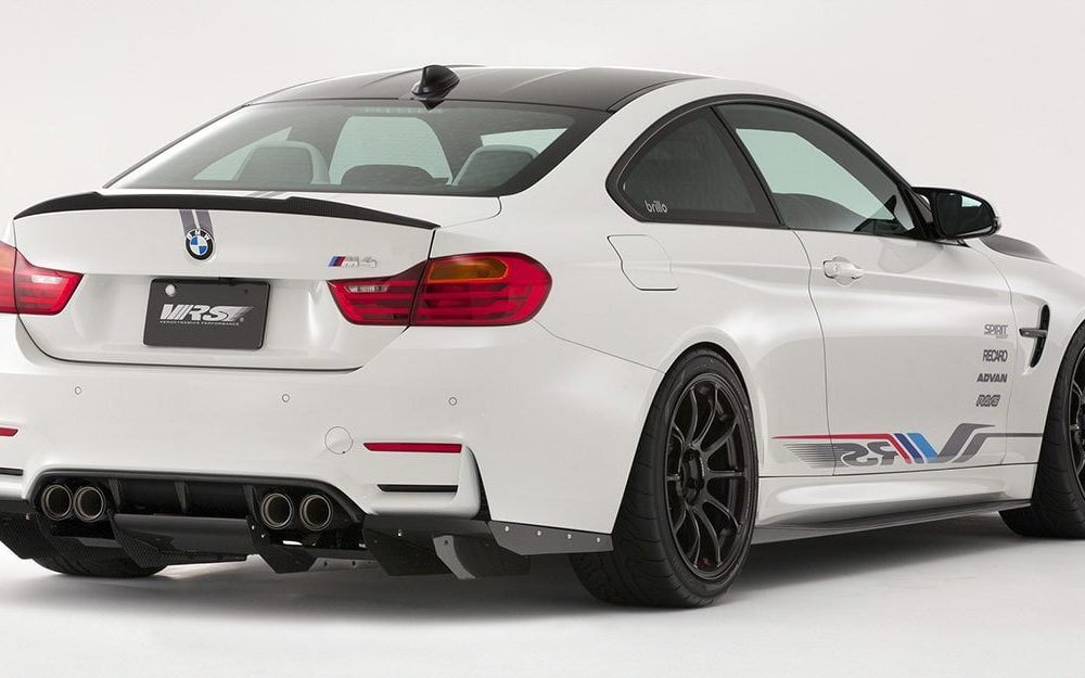 Varis Carbon Rear Diffuser Skirt for F82 BMW M4-Exterior-Silicon Valley Bimmer