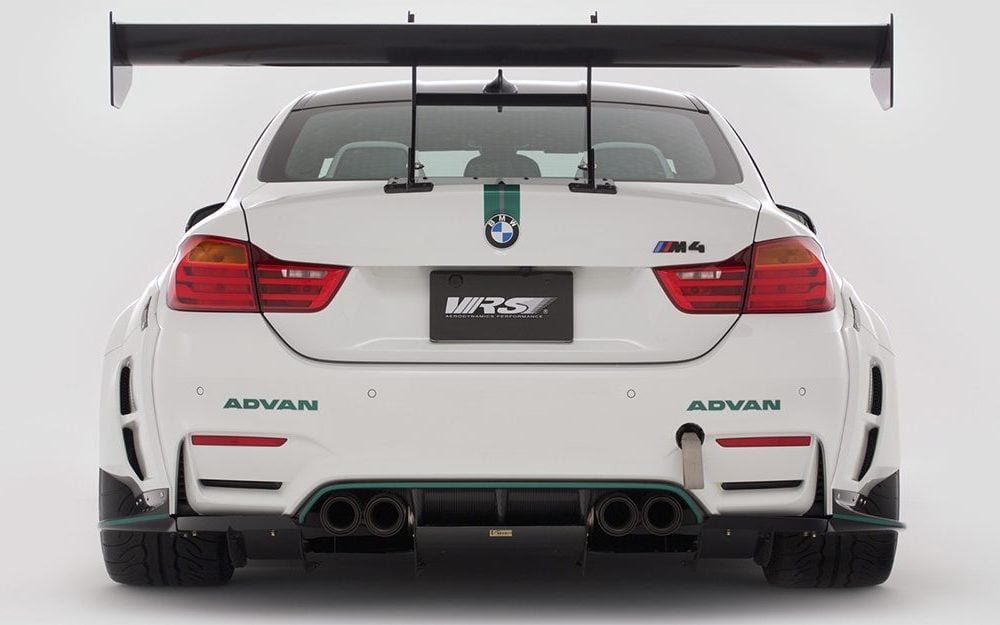 Varis Carbon Rear Diffuser Skirt for F82 BMW M4-Exterior-Silicon Valley Bimmer