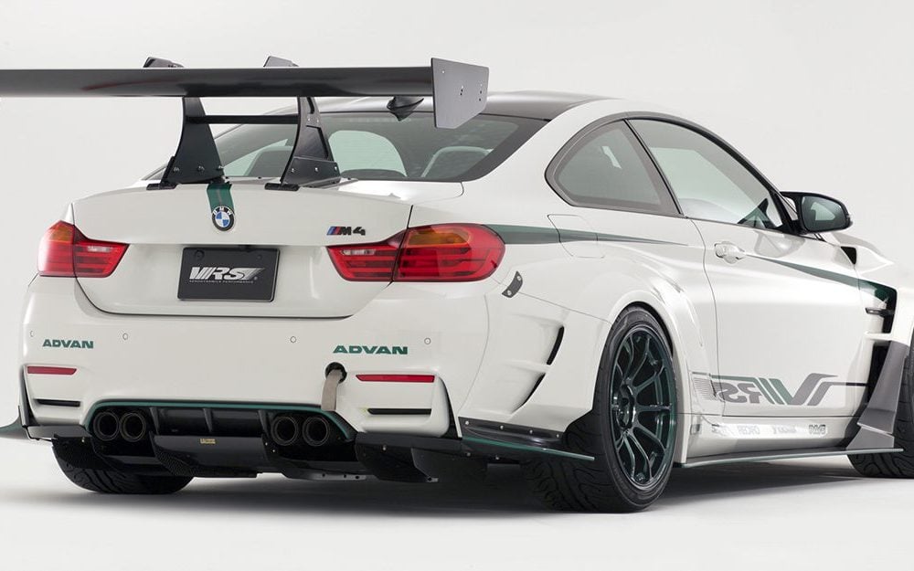 Varis Carbon Rear Diffuser Skirt for F82 BMW M4-Exterior-Silicon Valley Bimmer