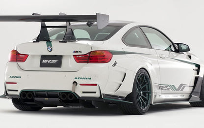 Varis Carbon Rear Diffuser Skirt for F82 BMW M4-Exterior-Silicon Valley Bimmer