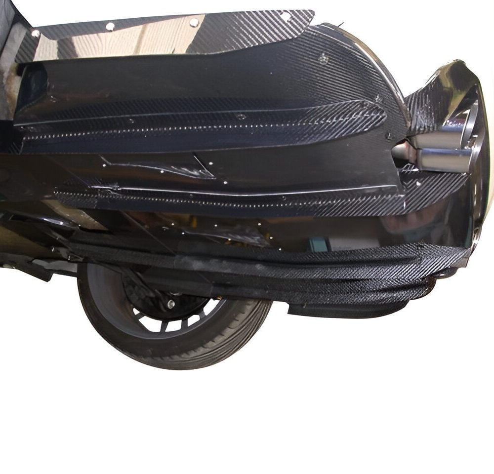 Varis Carbon Rear Diffuser System-1 for E46 BMW M3 [VAB-4608]-Exterior-Silicon Valley Bimmer