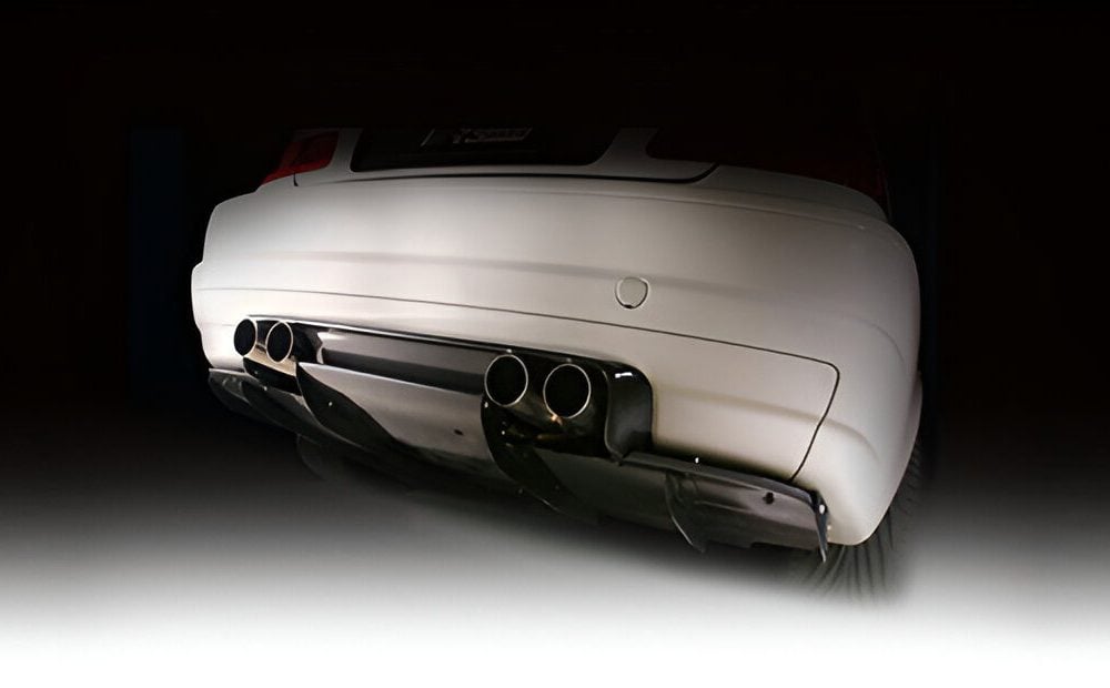 Varis Carbon Rear Diffuser System-1 for E46 BMW M3 [VAB-4608]-Exterior-Silicon Valley Bimmer