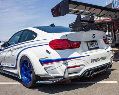 Varis Carbon Swan Neck GT-Wing for F82 BMW M4-Exterior-Silicon Valley Bimmer