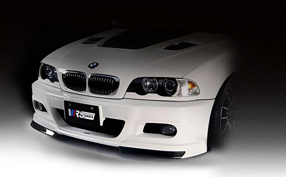 Varis Front Bumper w/ Carbon Lip Guard for E46 BMW M3-Exterior-Silicon Valley Bimmer