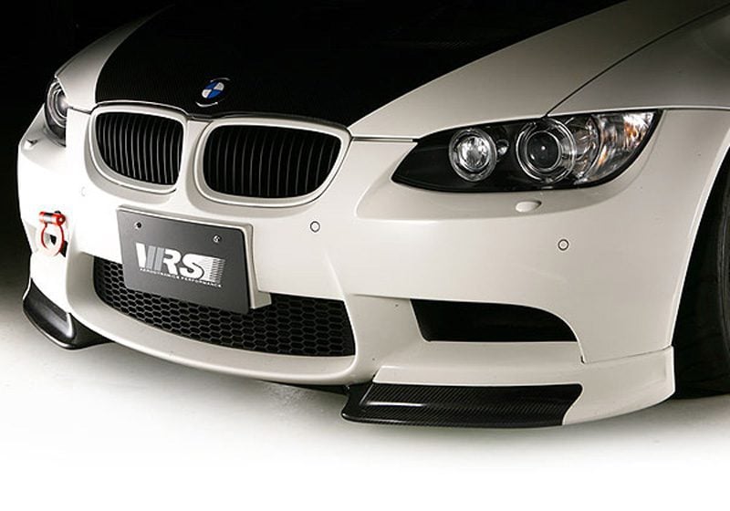 Varis Front Spoiler + Carbon Lip Guard for 2007-13 BMW E92 M3-Exterior-Silicon Valley Bimmer