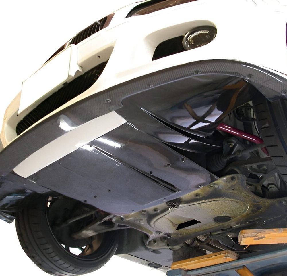 Varis Front Under Diffuser (for Varis front bumper) for BMW E46 M3-Exterior-Silicon Valley Bimmer