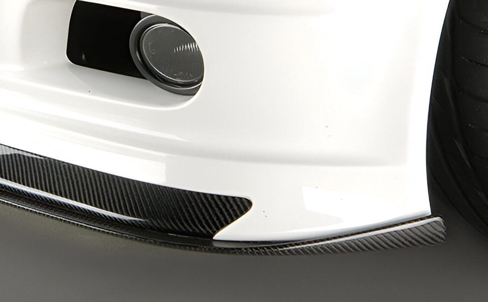 Varis Street Ver. Front Lip Extension (for Varis front bumper) for BMW E46 M3-Exterior-Silicon Valley Bimmer