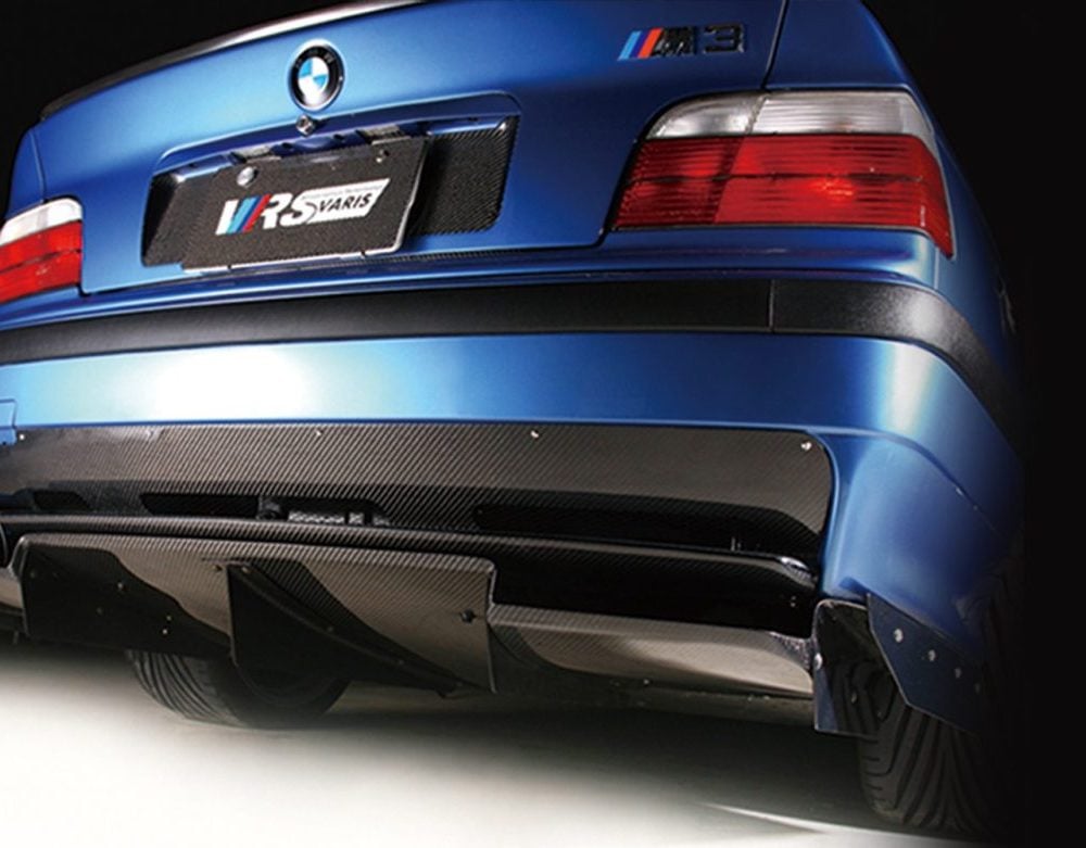 Varis VDSC Rear Diffuser for 1992-1999 BMW E36 M3-Exterior-Silicon Valley Bimmer