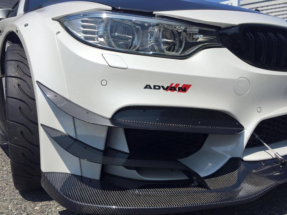 Varis VSDC Double Canard Set (for widebody kit) for F82 BMW M4-Exterior-Silicon Valley Bimmer