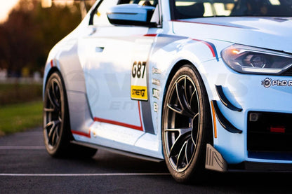 Verus Engineering G87 M2 Carbon Front Splitter Endplate Set-Exterior-Silicon Valley Bimmer