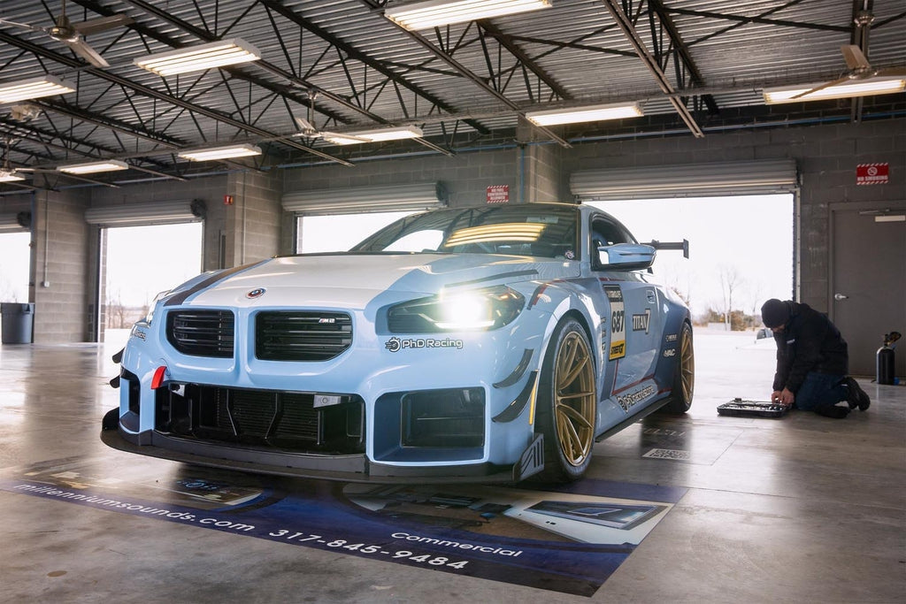 Verus Engineering G87 M2 Carbon Polyweave Front Splitter Kit-Exterior-Silicon Valley Bimmer