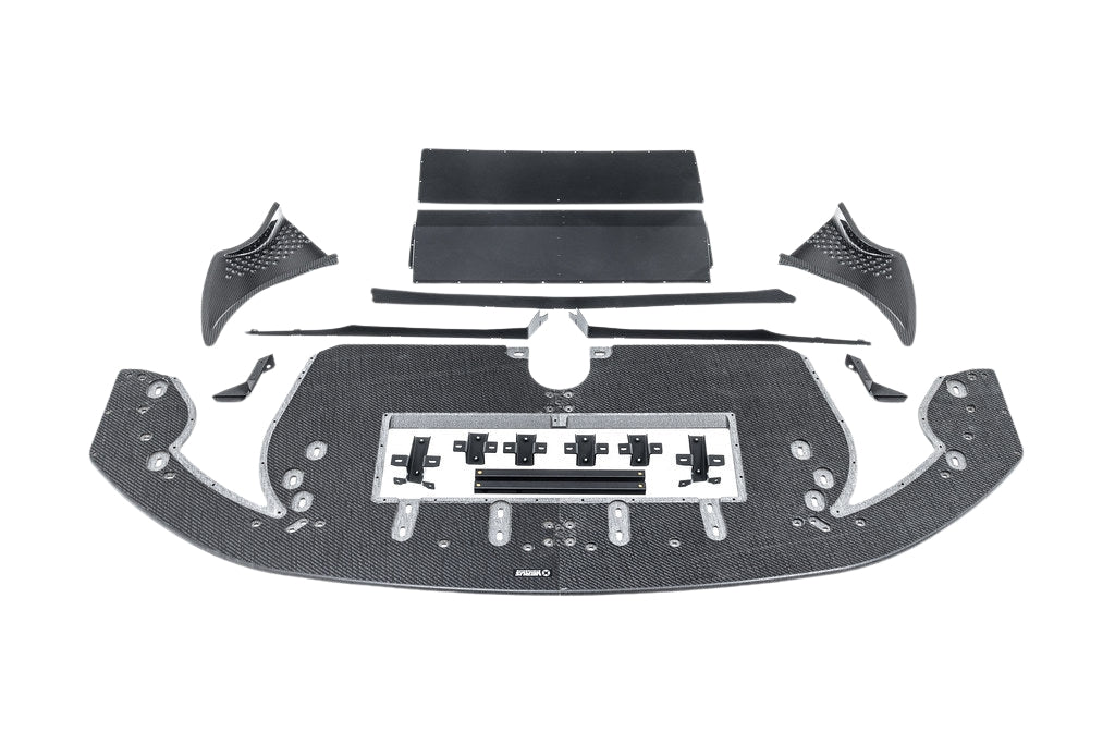 Verus Engineering G87 M2 Carbon Polyweave Front Splitter Kit-Exterior-Silicon Valley Bimmer