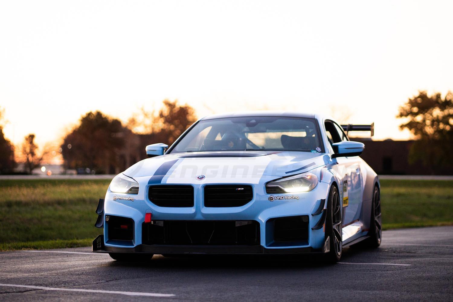 Verus Engineering G87 M2 Carbon Polyweave Side Splitter Kit-Exterior-Silicon Valley Bimmer