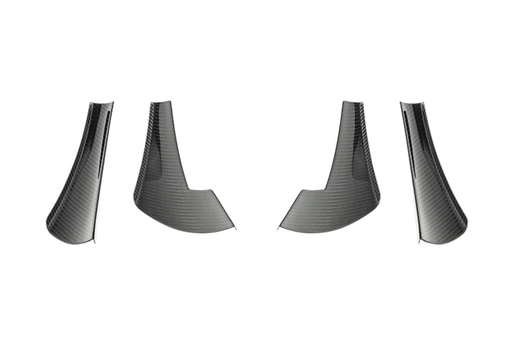 Verus Engineering G8X M3 / M4 Carbon Dual Dive Plane Canard Kit-Exterior-Silicon Valley Bimmer