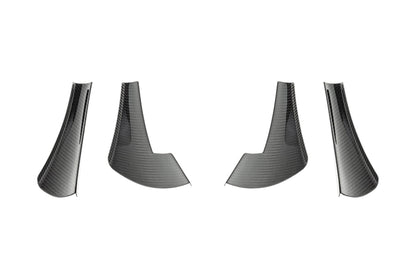 Verus Engineering G8X M3 / M4 Carbon Dual Dive Plane Canard Kit-Exterior-Silicon Valley Bimmer