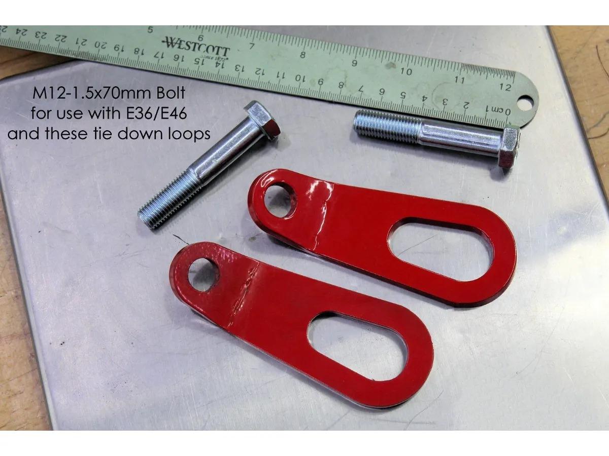 Vorshlag BMW E46/E36/E30 - Rear Tie Down Loop Kit (pair)-Suspension-Silicon Valley Bimmer