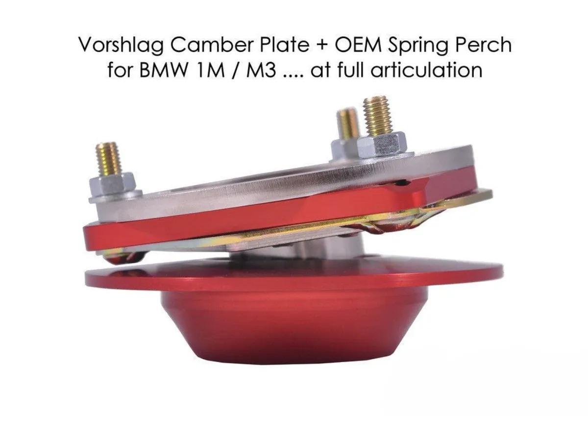 Vorshlag BMW E82 1M/E9x M3 Camber/Caster Plates & OEM Perches-Suspension-Silicon Valley Bimmer