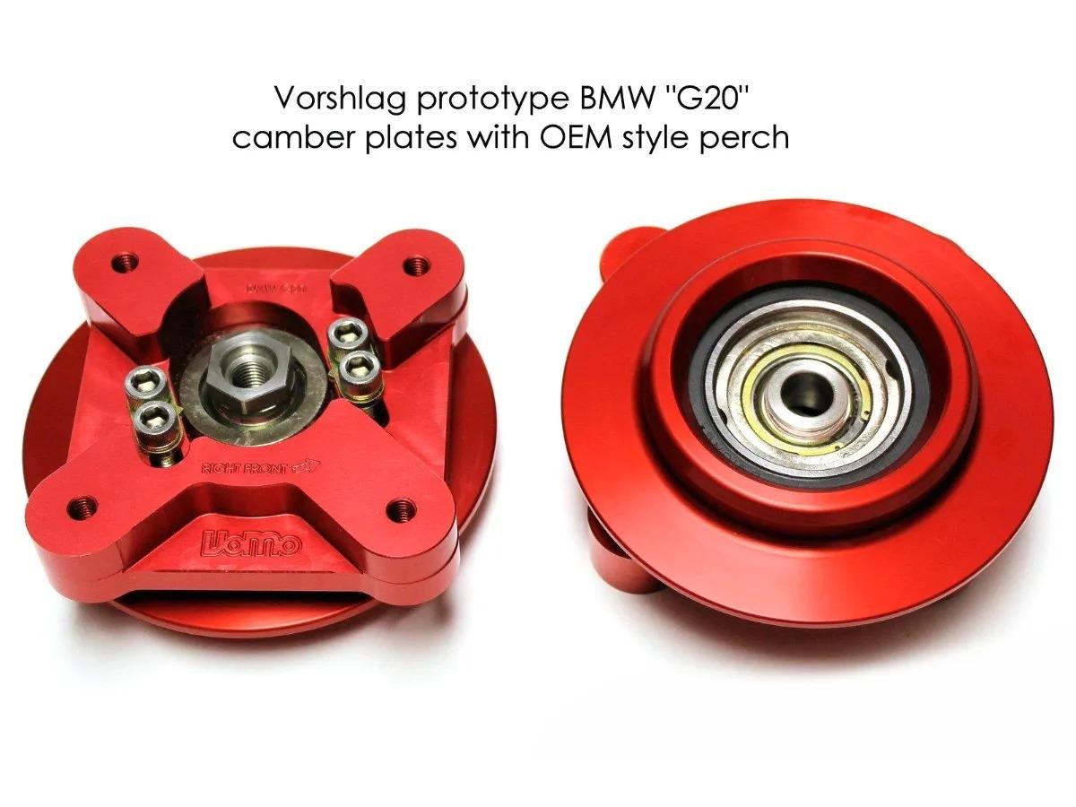 Vorshlag BMW G20/G80 (2019-up) Camber Plates & OEM Perches-Suspension-Silicon Valley Bimmer