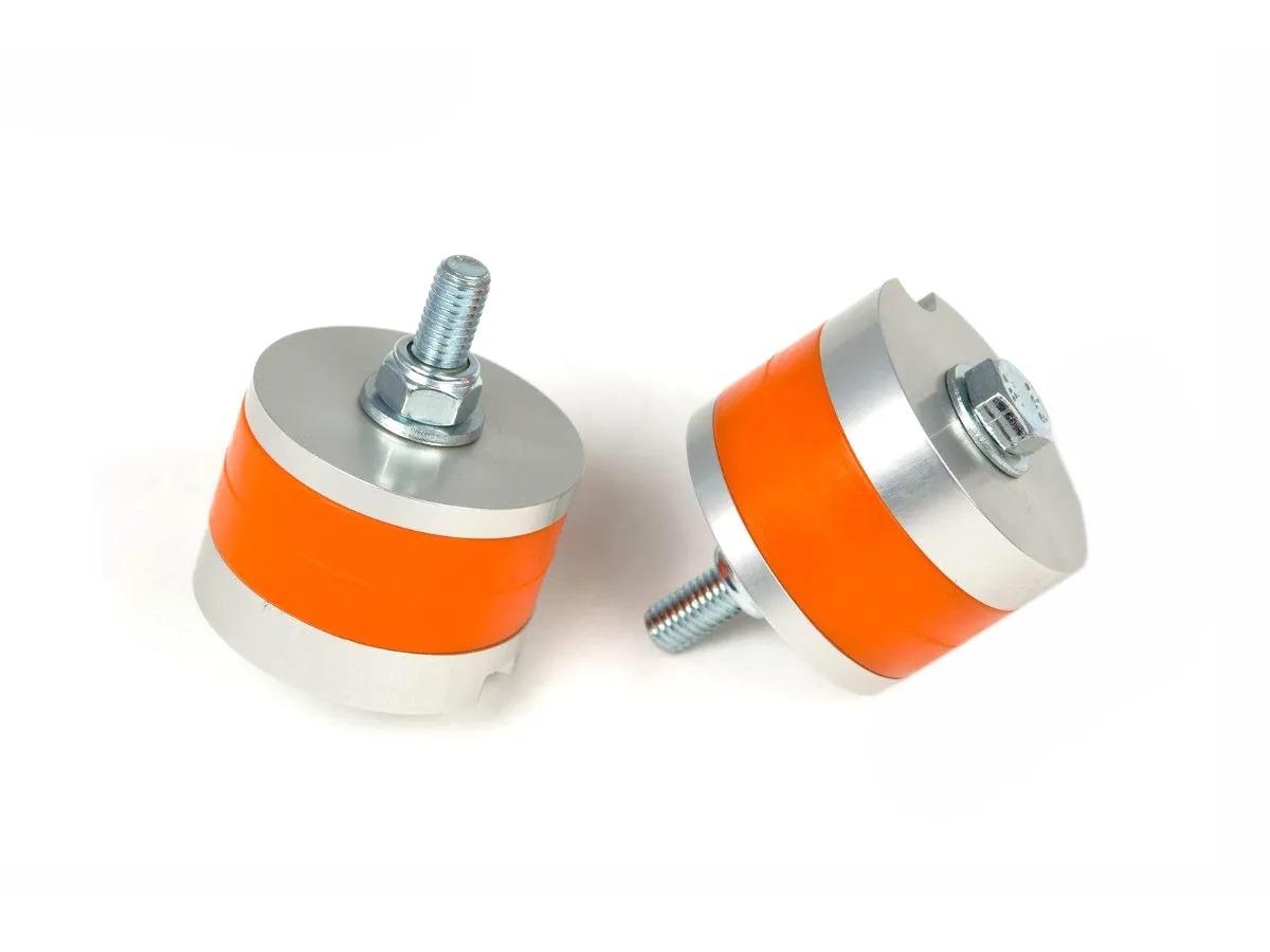 Vorshlag E30/36/46/82/92 Polyurethane Competition Transmission Mounts, 80A Durometer, Set-Drivetrain-Silicon Valley Bimmer