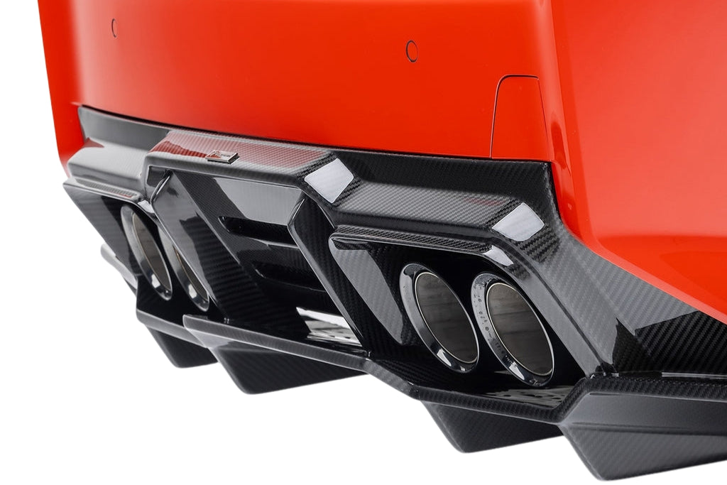 Vorsteiner G87 M2 Dry Carbon Aero Rear Diffuser-Exterior-Silicon Valley Bimmer
