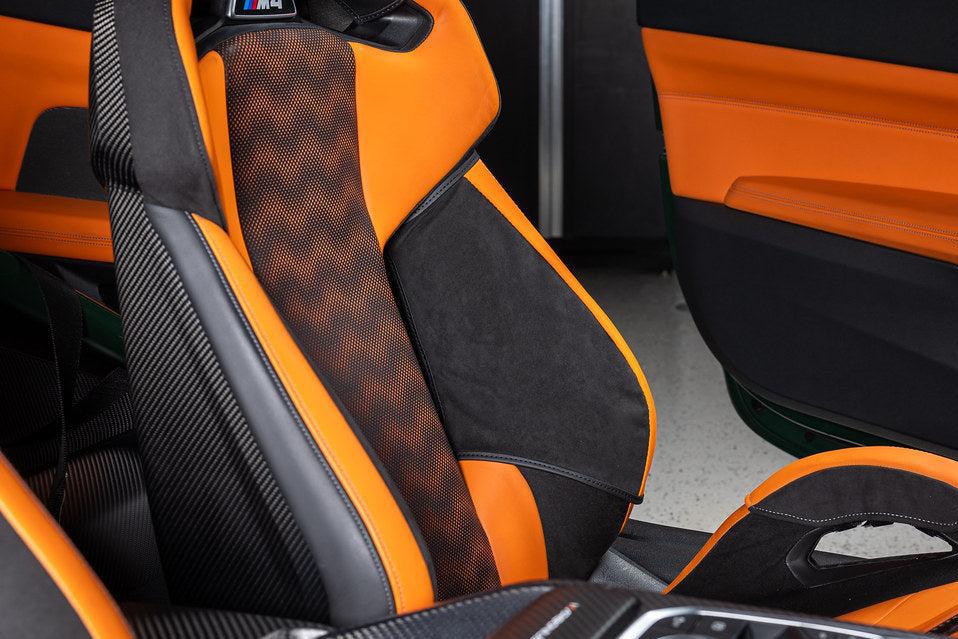 Wunderworks BMW M Carbon Bucket Seat Upper Bolster Protector Set