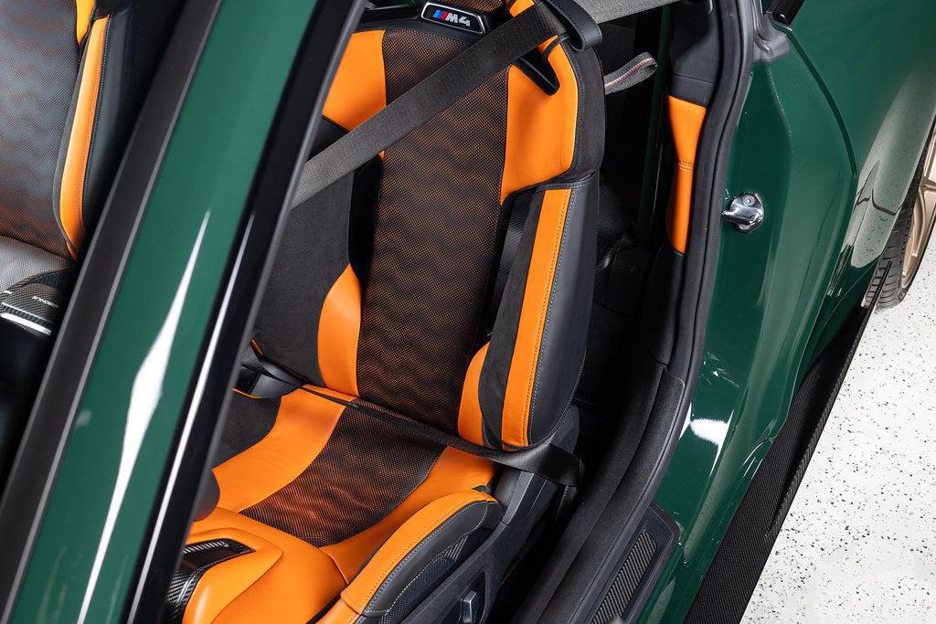 Wunderworks BMW M Carbon Bucket Seat Upper Bolster Protector Set