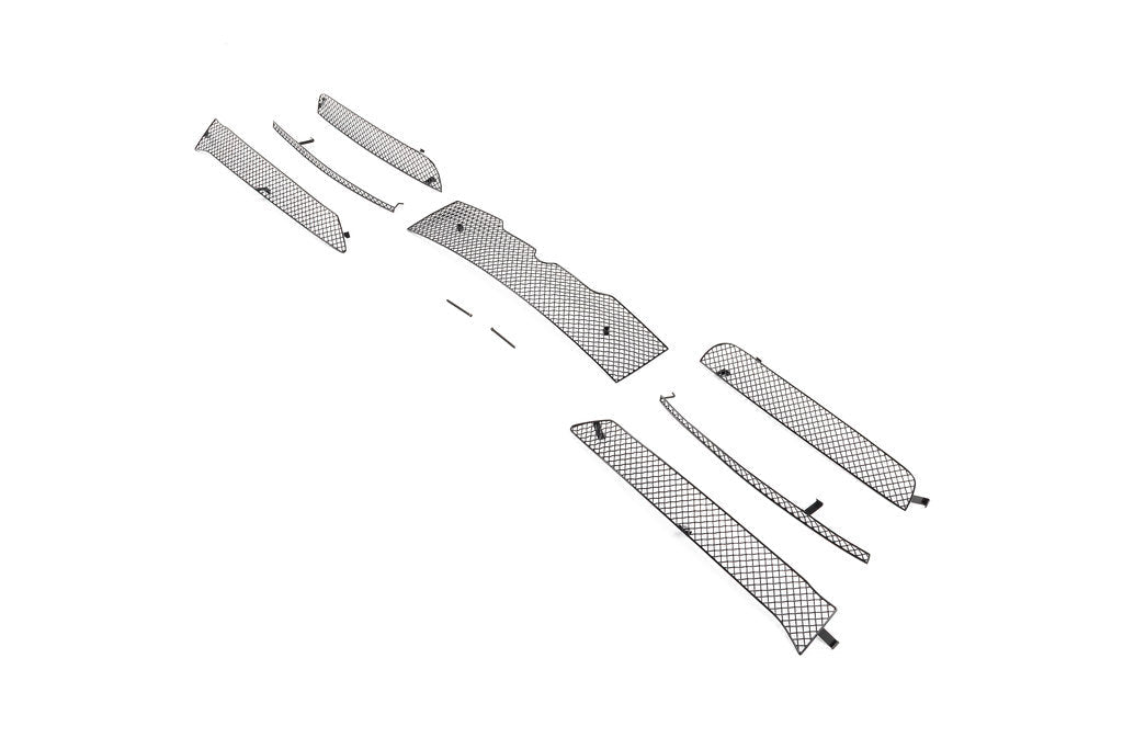 Zunsport Porsche Carrera 992.2 Front Lower Grille Set