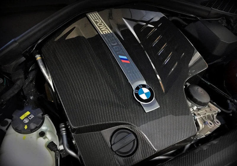 Eventuri BMW F87 M2 - Black Carbon Engine Cover