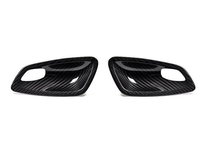 Autotecknic E9X M3 / 3-Series Dry Carbon Interior Door Handle Trim Set