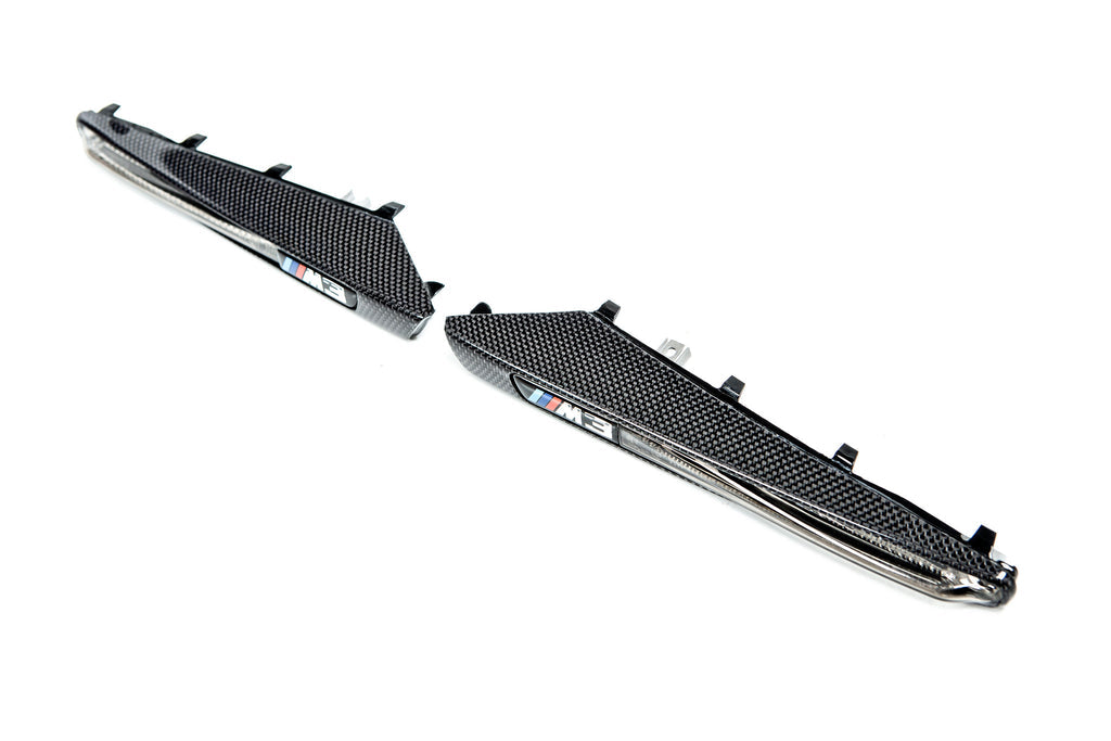 AutoTecknic E9X M3 Carbon Fiber Side Marker Set