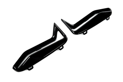 BMW G20 3-Series Pre-LCI M-Sport Front Bumper Grille Trim Set - Gloss Black