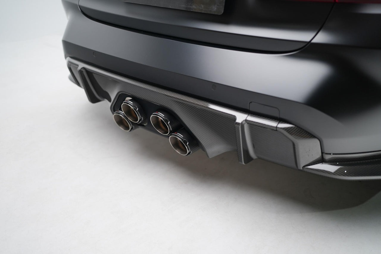 BMW G80 M3/G82 M4 | M-Performance Diffuser | Single Mid Pipe Valvetronic Catback