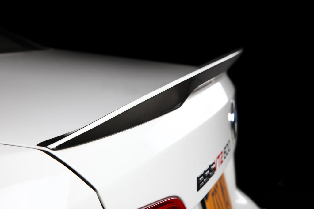 BMW M Performance E92 3-Series Carbon Trunk Spoiler + CRT Stripe