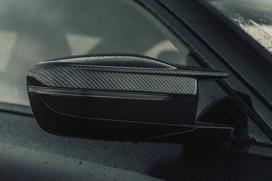 TRE G8X / G42 / G2X M-Sport Pre-preg Carbon Fiber Wing Mirror Covers-Exterior-Silicon Valley Bimmer