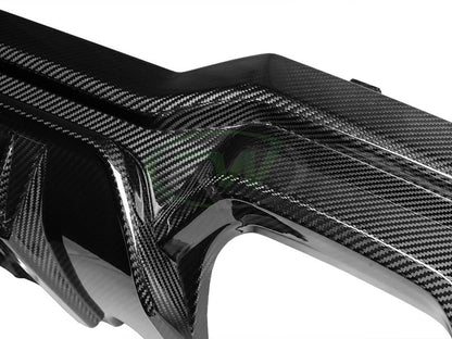 RW Carbon BMW G22/G23 4-Series DTM Style Carbon Fiber Diffuser