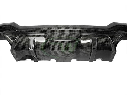 RW Carbon BMW G22/G23 4-Series DTM Style Carbon Fiber Diffuser