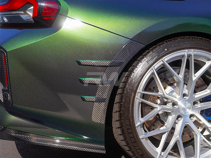 BMW G87 M2 Carbon Fiber Rear Fender Arch Trim