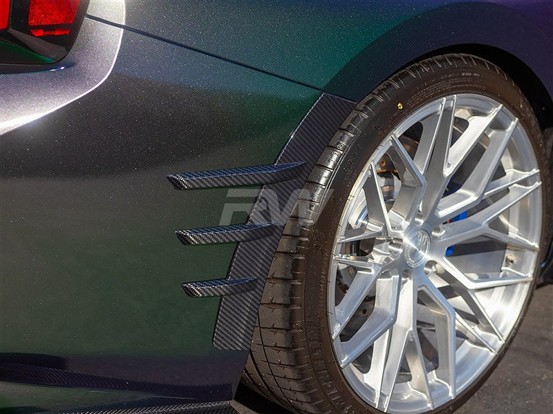 BMW G87 M2 Carbon Fiber Rear Fender Arch Trim