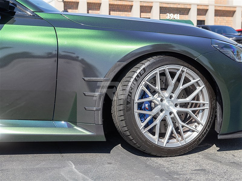 BMW G87 M2 Carbon Fiber Front Fender Arch Trim
